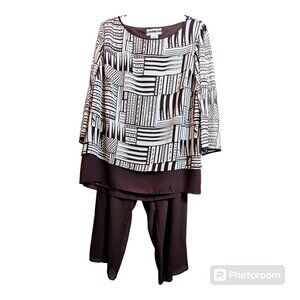 Women's Two Piece Layered Set